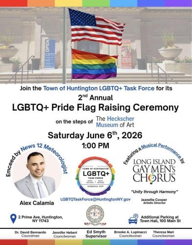 2nd Annual LGBTQ+ Pride Flag Raising Ceremony - Free