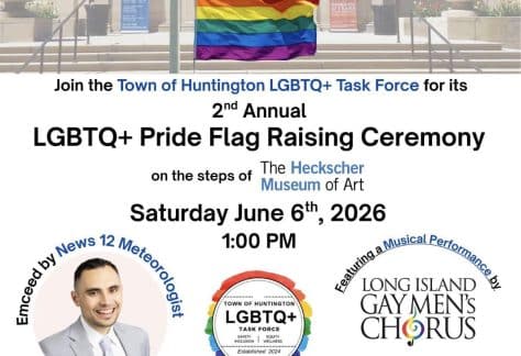 2nd Annual LGBTQ+ Pride Flag Raising Ceremony - Free