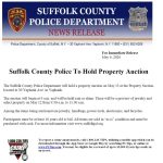 Suffolk County Police Property Auction