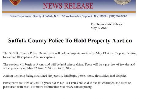 Suffolk County Police Property Auction