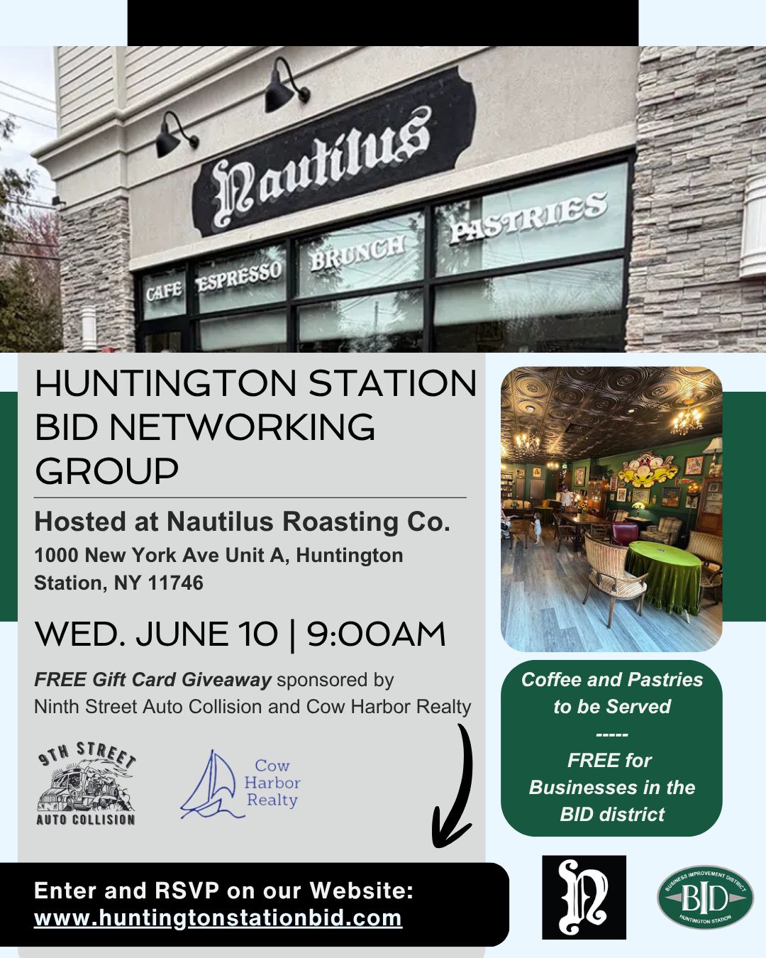 Huntington Station BID Networking Group - Free for BID members