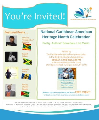 Caribbean Heritage Month Poetry Reading
