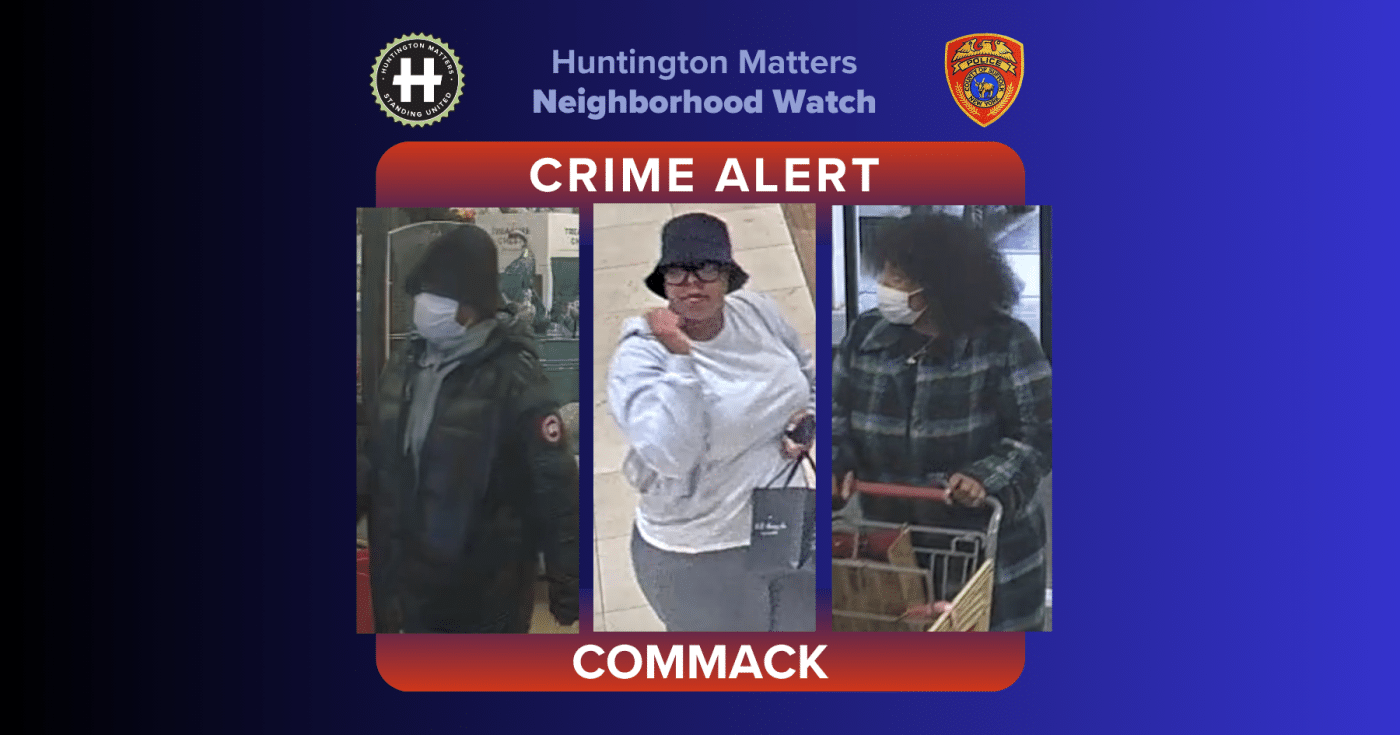Wanted for Commack Grand Larceny - Suffolk County Police Department