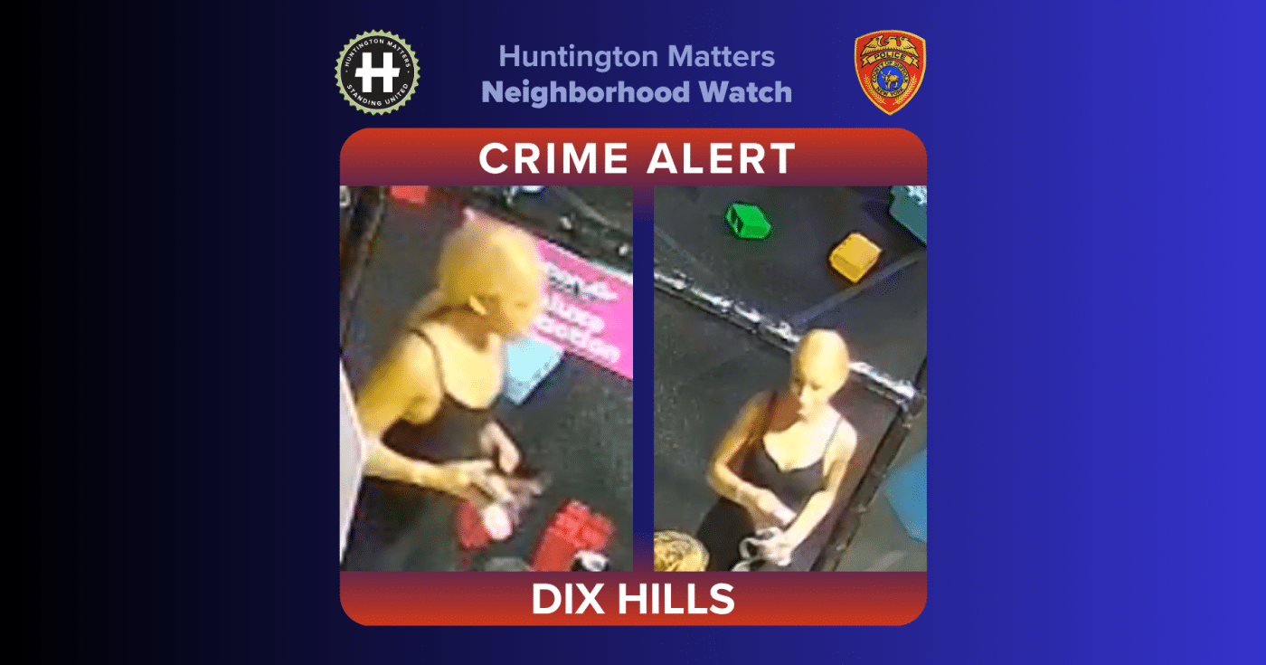 Wanted for Dix Hills Harassment of a Child - Suffolk County Police Department