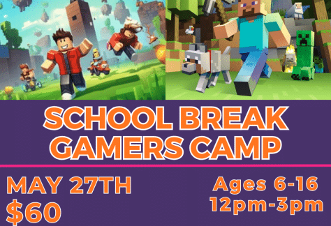 School Break Gamers Camp