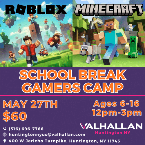 School Break Gamers Camp