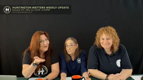 June Margolin, Diane Schaber and Dana Richter. Huntington Matters Weekly Update: Healthcare Concerns, Sleight-of-Hand Scammer Identified & Huntington Events