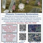 Town of Huntington Historic Cemetery Restoration - May 9 - Free