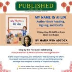 Asian American Pacific Islander Heritage Month Author Event with Maria Wen Adcock