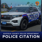 Suffolk County Police Department Police Citation