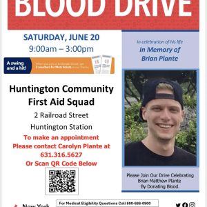 Blood Drive Honoring Brian Matthew Plante