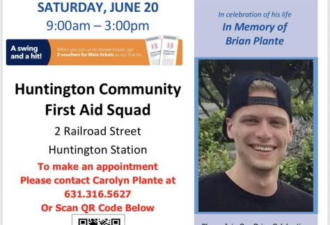 Blood Drive Honoring Brian Matthew Plante