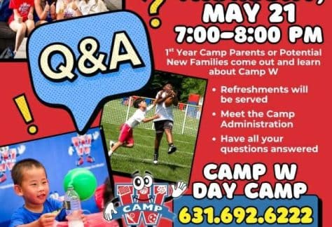 Camp W - Question and Answer session for new or potential families - Free