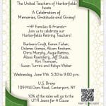 Celebration of Memories, Gratitude and Giving - Free
