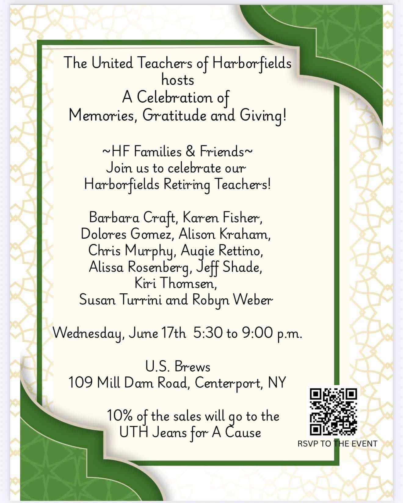 Celebration of Memories, Gratitude and Giving - Free