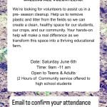 Calling All Volunteers - Clean - Up at Kerber's Farm - Free