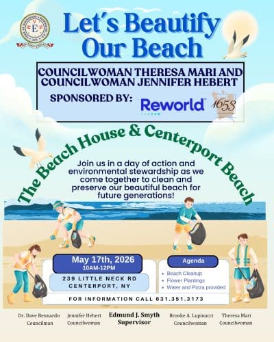 Beach Clean up with Councilwomen Mari and Hebert - Free