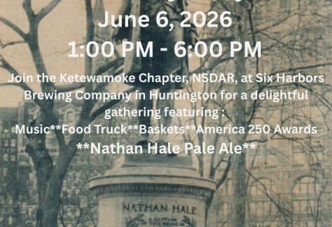 Nathan Hale's 271st Birthday Party - Fundraiser - Free