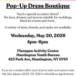 Pop-Up Dress Boutique - Free