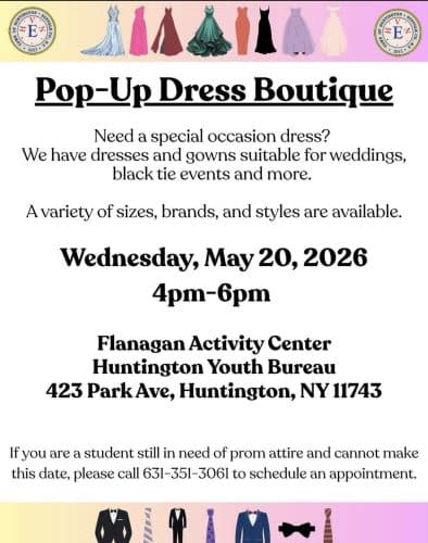 Pop-Up Dress Boutique - Free