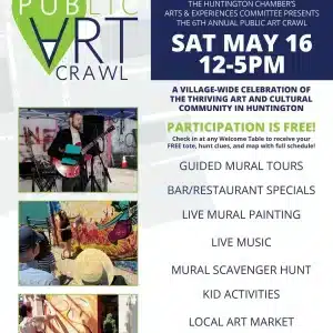 6th Annual Huntington Public Art Crawl - Free