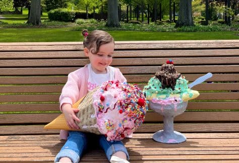 School’s Out! Art’s In! Summer Workshops for Kids Workshop I: We All Scream for Ice Cream! Sculptures