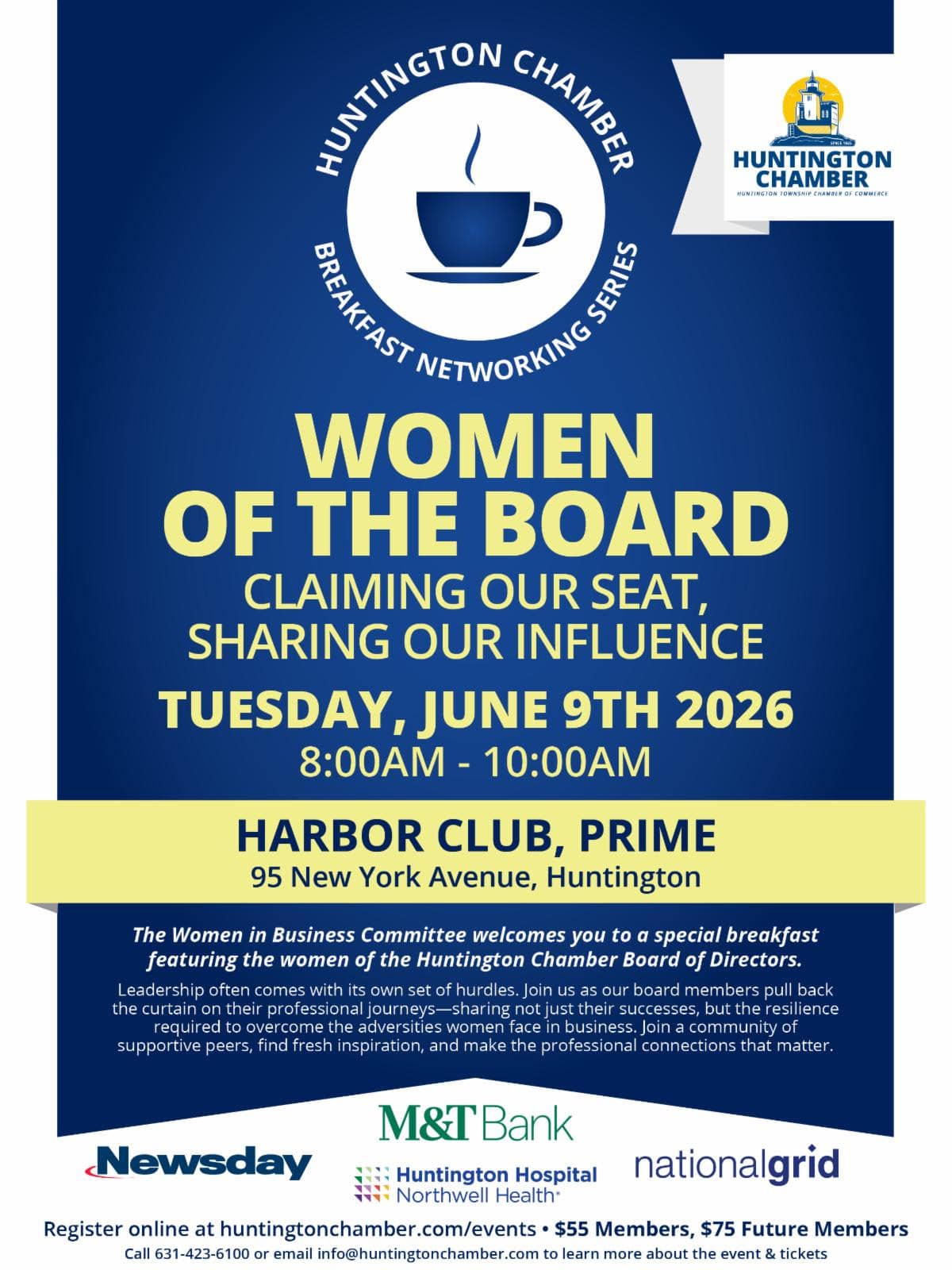 Women of The Board - Huntington Township Chamber of Commerce