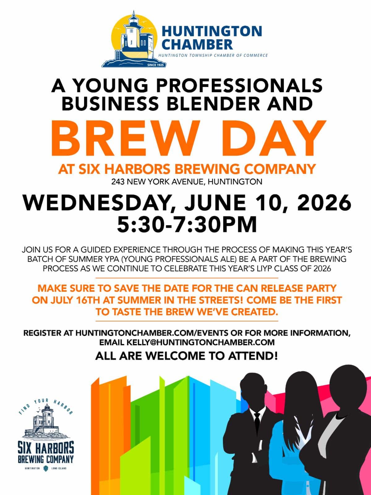 Huntington Chamber Young Professionals Brew Day - Free