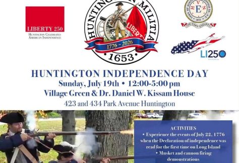 DATE CHANGE: The 250th Anniversary Reenactment of Huntington Independence Day - FREE