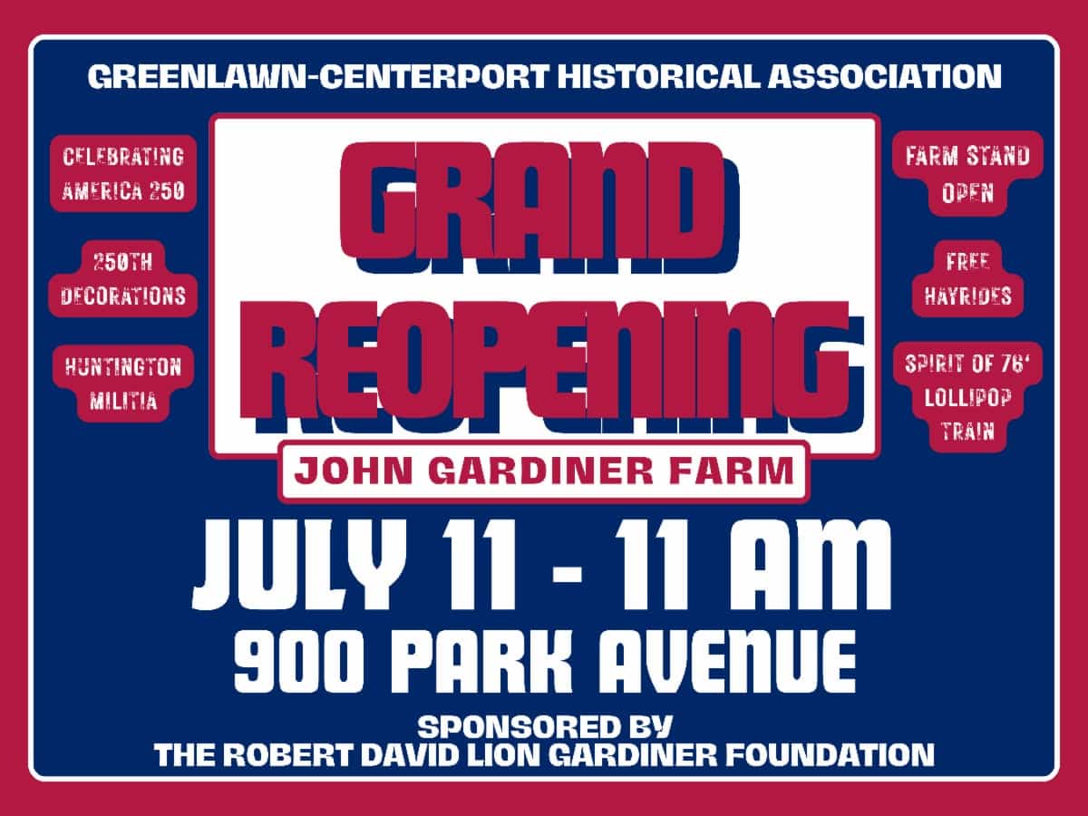 Grand Reopening of the John Gardiner Farm - Free