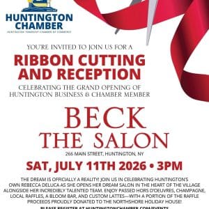 BECK The Salon Grand Opening And Ribbon Cutting- Free