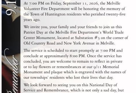 25th Anniversary September 11 Memorial Service - Free