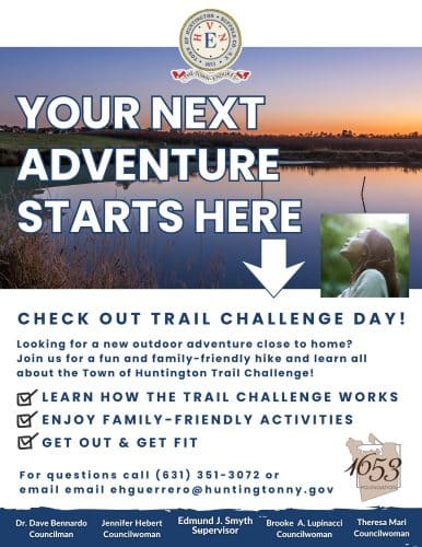 Town of Huntington Trail Challenge - FREE