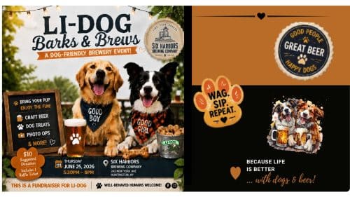 LI-DOG Barks and Brews - Fundraiser - Free