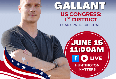 Primary Candidate Interview with CHRIS GALLANT for US Congress 1st District LIVE