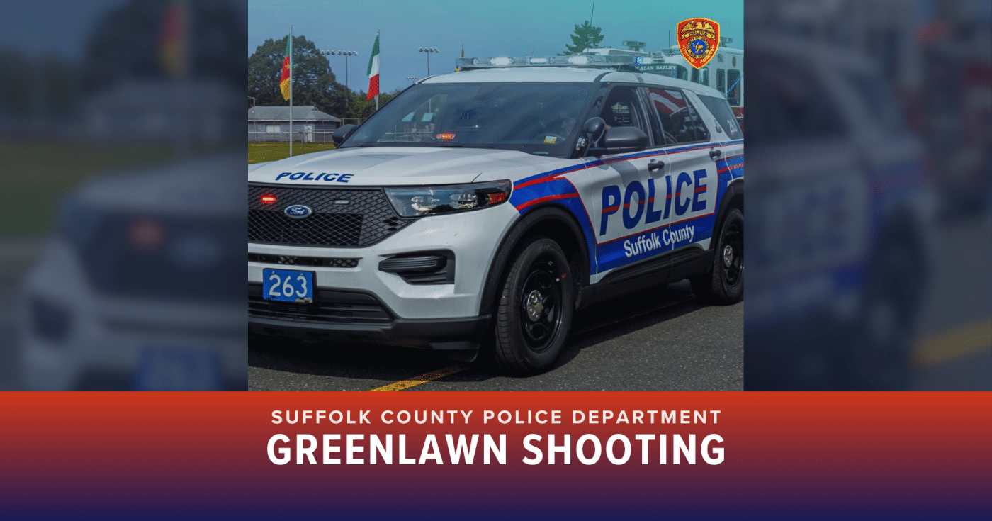 Suffolk County Police Department Greenlawn Domestic Shooting Serious Injury