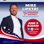 Primary Candidate Interview with MIKE LIPETRI for US Congress 3rd District LIVE