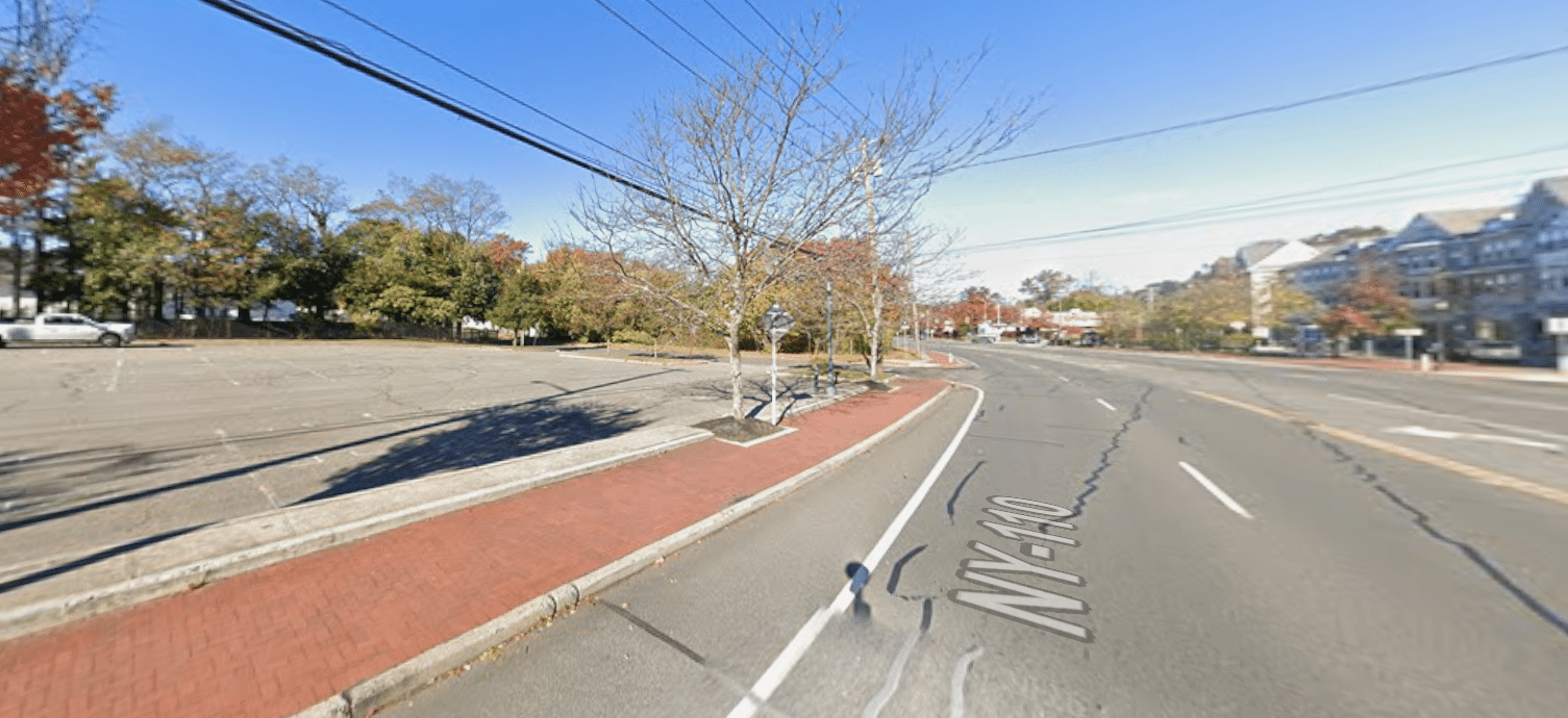 LIRR Commuter Parking Lot - Huntington Station