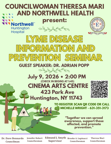 Lyme Disease Information and Prevention Seminar - FREE