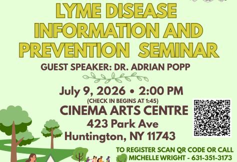 Lyme Disease Information and Prevention Seminar - FREE