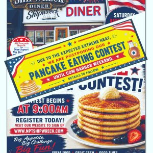 POSTPONED: Northport's Shipwreck Diner Pancake Eating Contest - Ages 6+