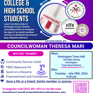 Naloxone (Narcan) Training for Students - Free
