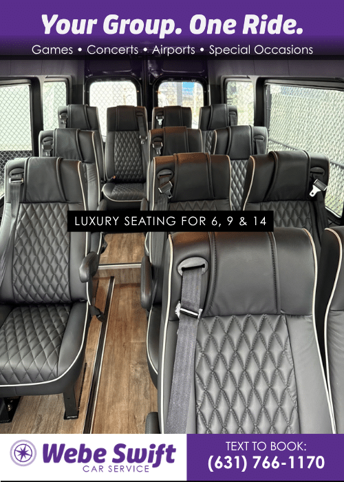 Webe Swift Car Service - Your Group. One Ride. Ad