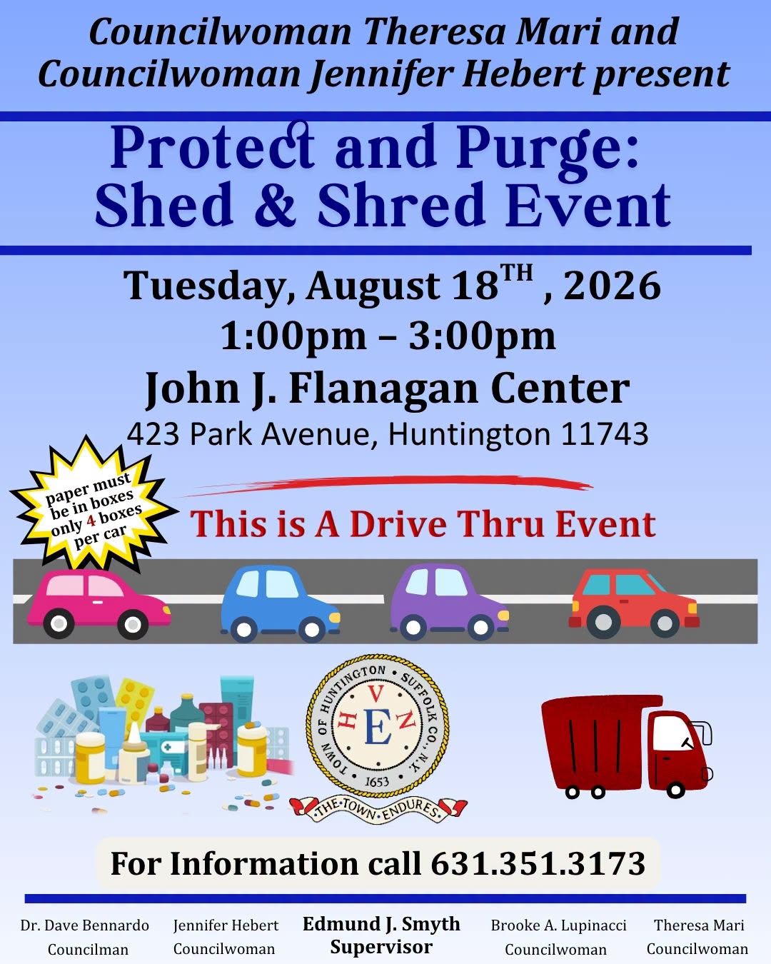 Drive-Thru Shed & Shred Event - Free