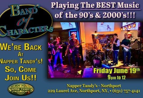Band of Characters at Napper Tandy's