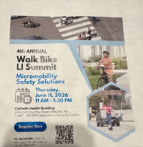 4th Annual Walk Bike LI Summit - Free