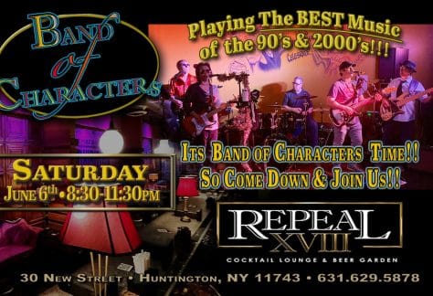 Band of Characters LIVE at Repeal XVIII - Free