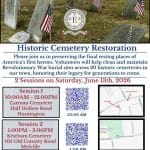 Historic Cemetery Restoration - Free