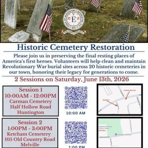 Historic Cemetery Restoration - Free