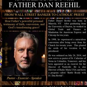 An Inspiring Evening with Father Dan Reehil - Free